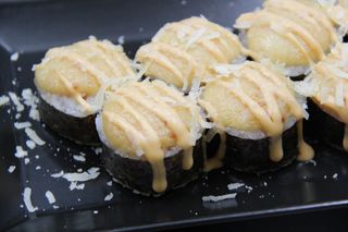 Запечений з копченою куркою (300 г)