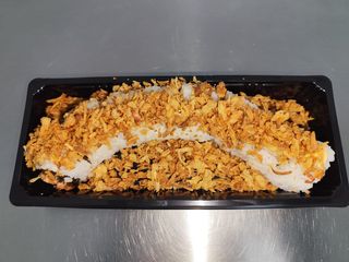 Crunch Salmón Rollo (8 Pzs.)