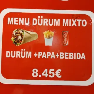 Menú Durum Mixto