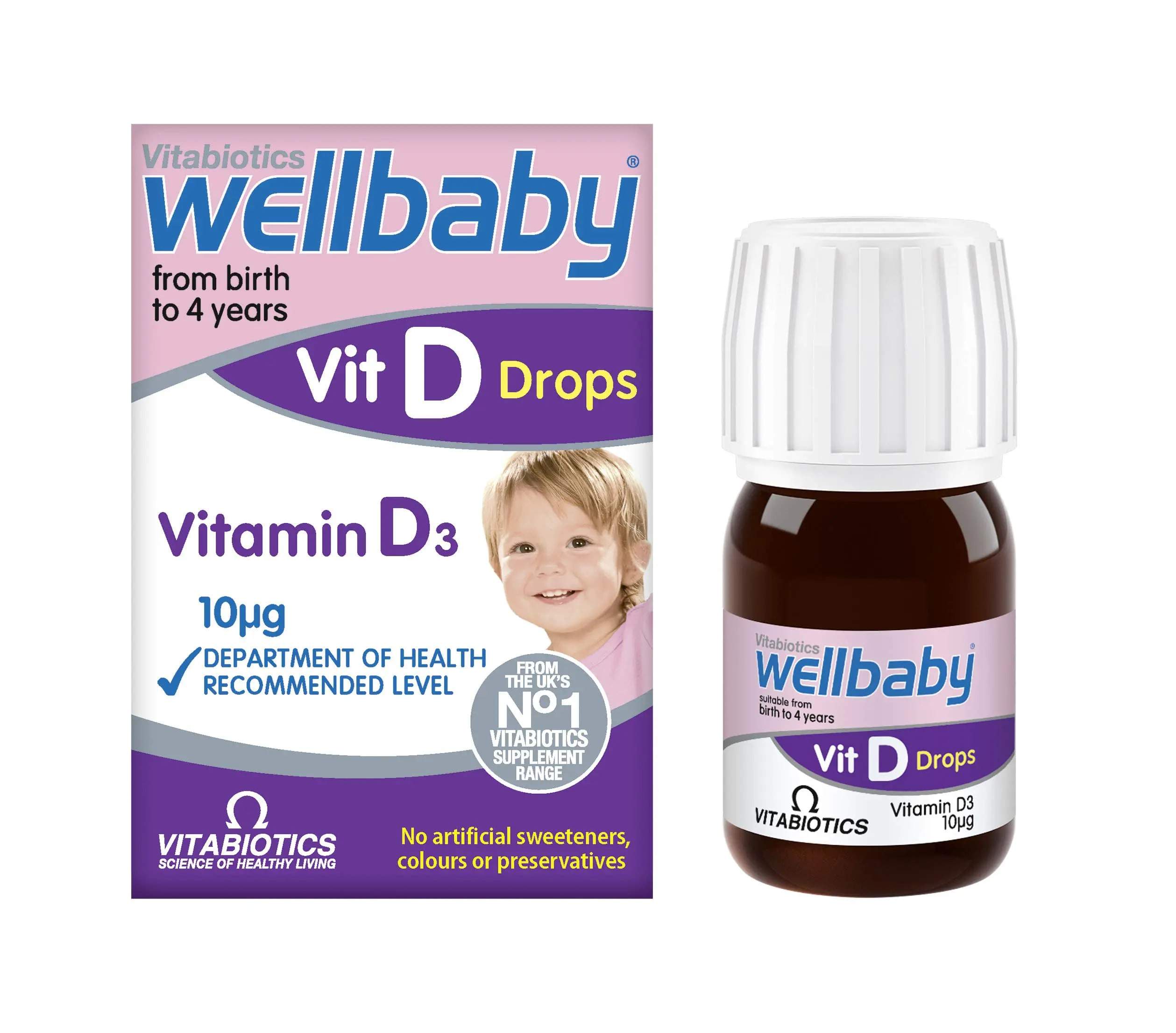 Wellbaby Vitamin D3 Drops 30ml