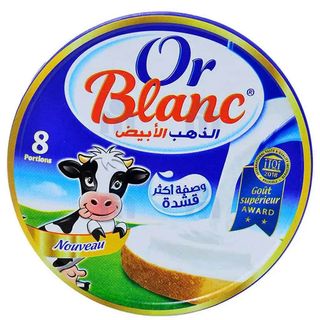 Fromage fondu 8 portions - OR BLANC