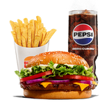 BBQ Whopper Burger Zestaw