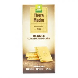 Chocolate Blanco con Azúcar Caña Eco Oxfam Intermón 100 Gr.