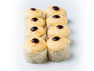 * Запечений з лососем