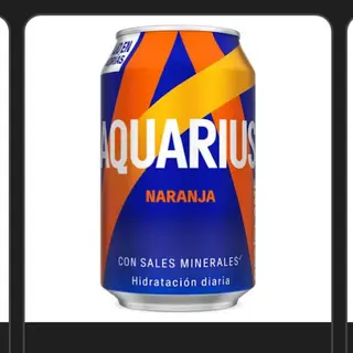 AQUARIUS NARANJA LATA 330ml 