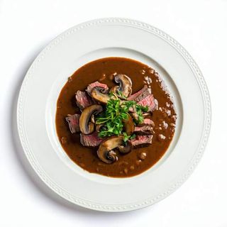 Ternera Con Champiñón