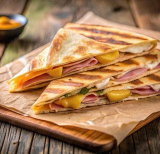 Quesadilla Classica (sunca si ciuperci)