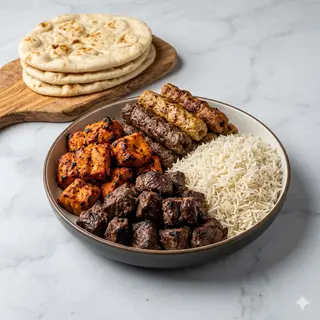 Family BBQ platter