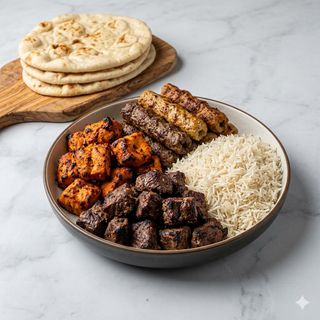 Family BBQ platter