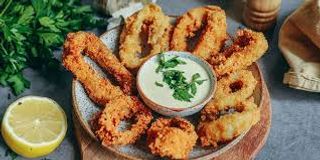 Plat Calamars à la Romaine