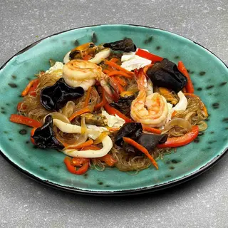 Локшина Фунчоза з куркою (250г)