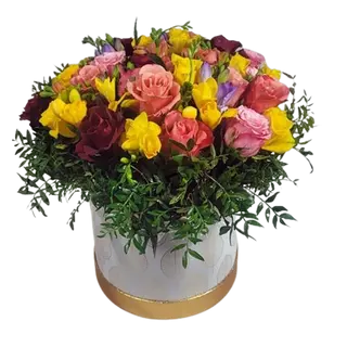 Flowerbox mieszne kwiaty sezonowe 