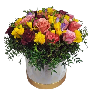 Flowerbox mieszne kwiaty sezonowe 