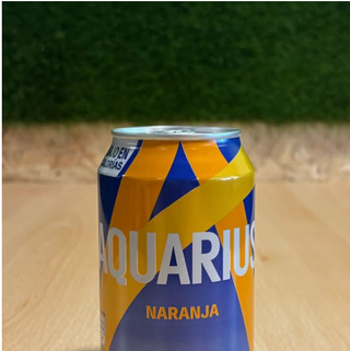 Aquarius Naranja Lata 330Ml.