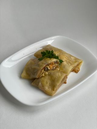 Млинці з куркою та грибами (165г)