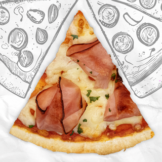 Pizza Jamón (28 Cm.)