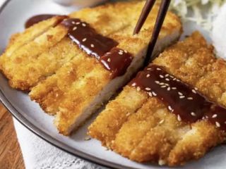 Chicken katsu & fries