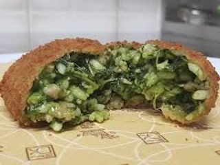 Supplì cicoria e pecorino