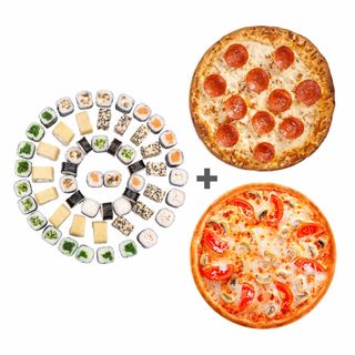 Комбо  "Обжорка" (56 шт.)