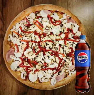 DECORA 32 cm + Pepsi 0,5l