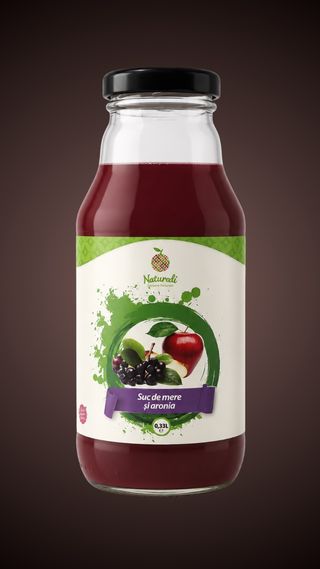Suc de mere cu aronia