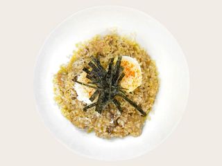 Вівсянка з білими грибами та пармезаном (270g)