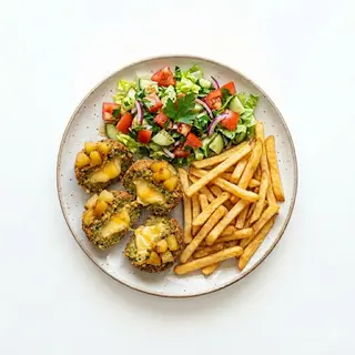 Asia Falafel (4 Uds.) Con Queso Y Piña