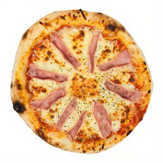 Pizza Jamón y Queso (26 Cm.)