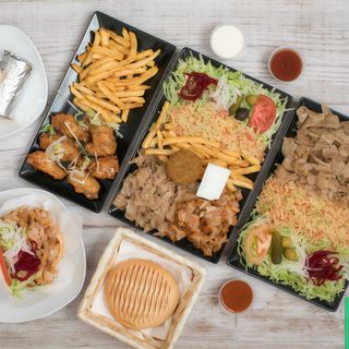 Plato Kebab Carne Mixta