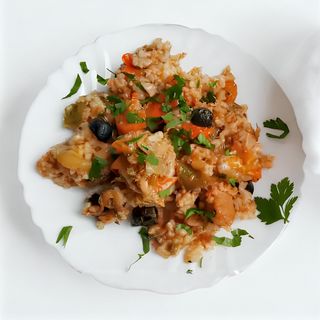 Свински славянски гювеч (350г)