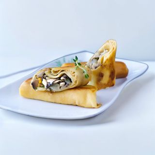 Млинці з куркою та грибами (2шт)