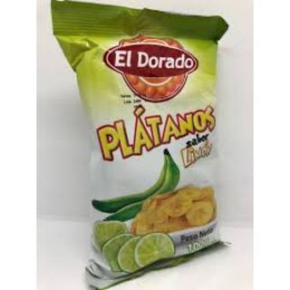 Platanitos Limón Picante El Dorado 100g.