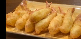langostinos fritos ( 8 unidades)