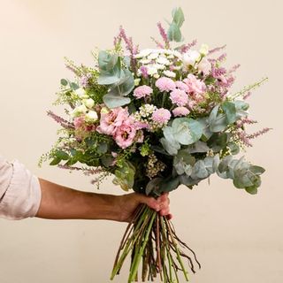 Ramo en tonos suaves