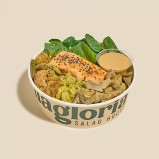 Miso Salmon Salad