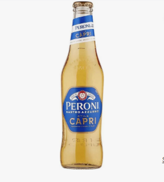 Peroni Nastro Azzurro Stile Capri Vetro 33cl