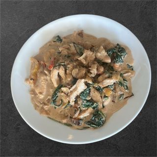 Куриное филе с шафраном