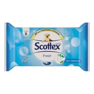 Papel Higiénico Húmedo Fresh Jumbo Scottex 74 Ud.
