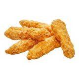 Tiras de pollo con un toque picante