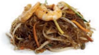 183. Spaghetti di soia ai gamberi