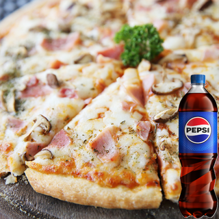 Pizza Prosciuto 60cm + Pepsi 0,5 l