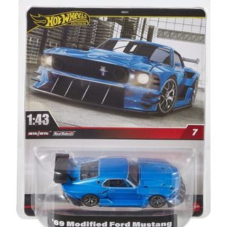 Masinuta Hot Wheels Premium Real Riders Pop Culture, Ford Mustang 69, ... [4188956]
