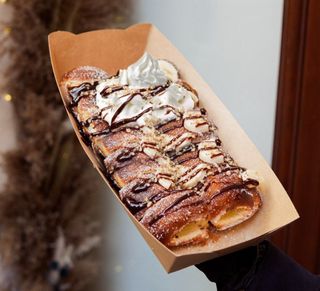 Кюртош нутелла - банан