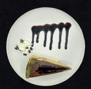 Tiramisú De Té Verde con nata