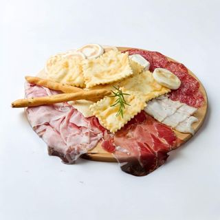 Gnocco fritto con lardo