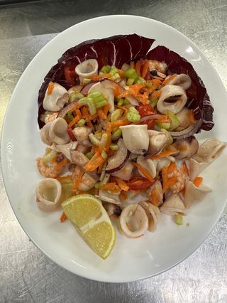Tris di mare alla catalana