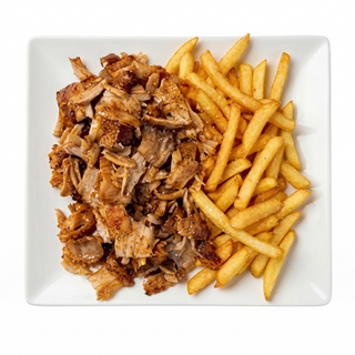 Plato Combinado De Carne Y Patatas