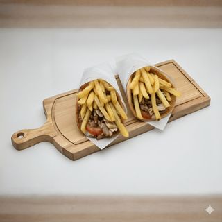 2 x Gyros pileći standard