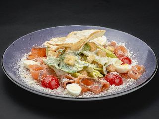 Цезар з лососем/Caesar Salad with Salmon (300g)