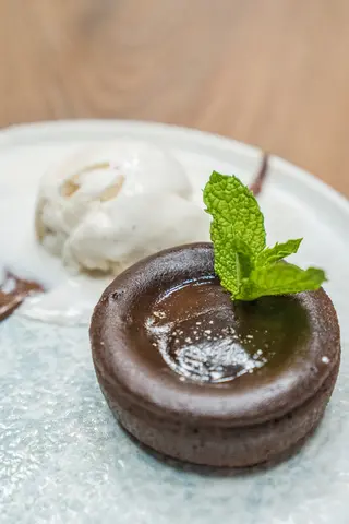 Coulant de chocolate